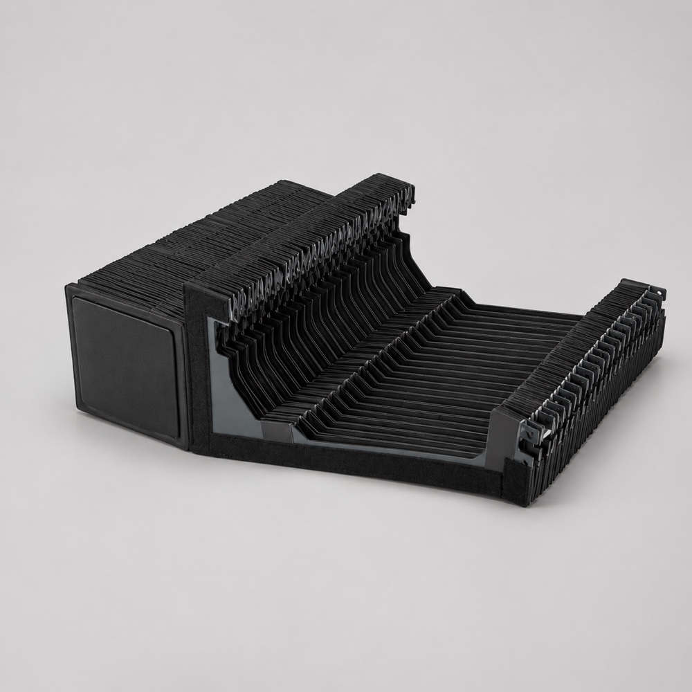 Kombinált harmónika (Kombibalg, kazettás), Y-tengely, bal — TC L4050/6050 – TRUMPF ref. 1222110, utángyártott kompatibilis alkatrész